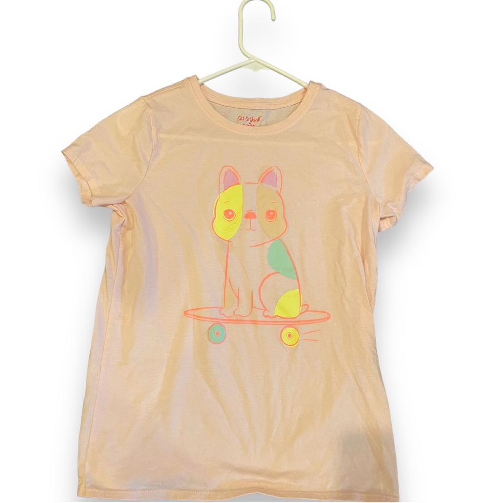 Cat & Jack Puppy Graphic Tee (Girls)